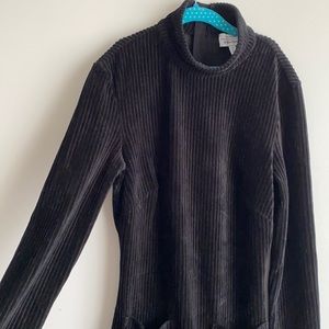 & other stories mock neck dress